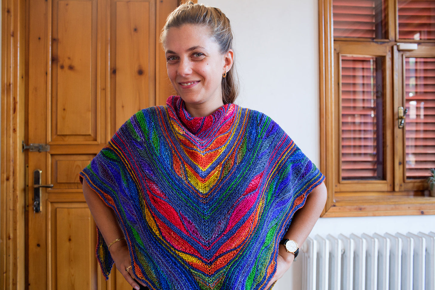 Butterfly (Papillon) Shawl Kit in Urth Uneek Fingering, Harvest Fingering, Monokrom Fingering
