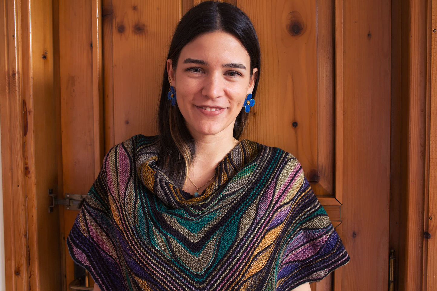 Butterfly (Papillon) Shawl Kit in Urth Uneek Fingering, Harvest Fingering, Monokrom Fingering