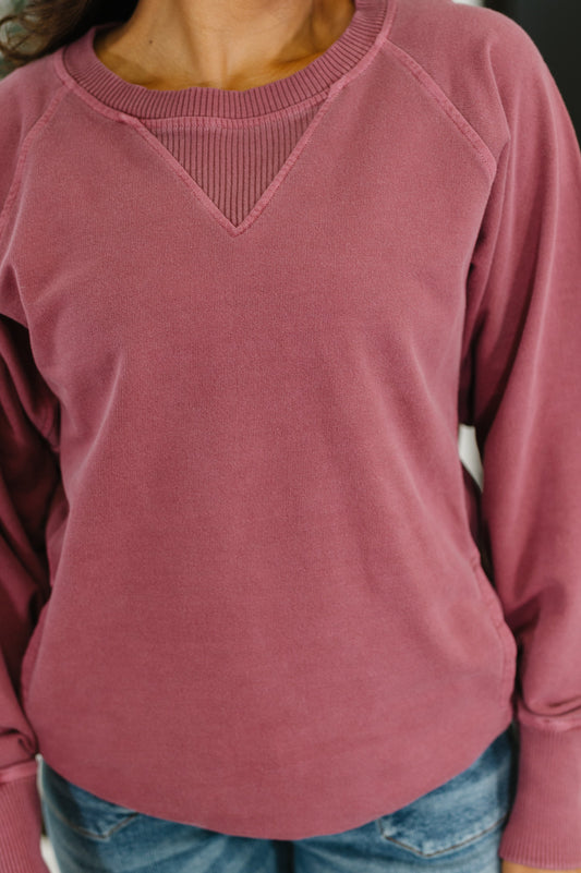 Para la experiencia Jersey relajado en Cabernet