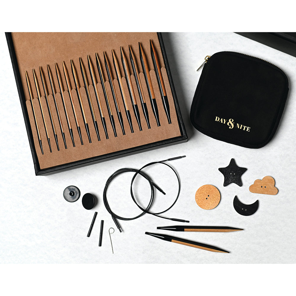 Knitter's Pride Day & Nite Interchangeable Circular Knitting Needle Set