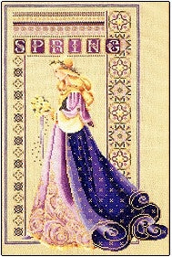 Primavera celta con lavanda y encaje