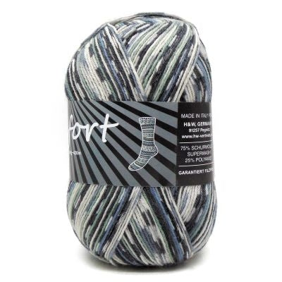 Comfort Wolle Sockenwolle 4-Ply Color