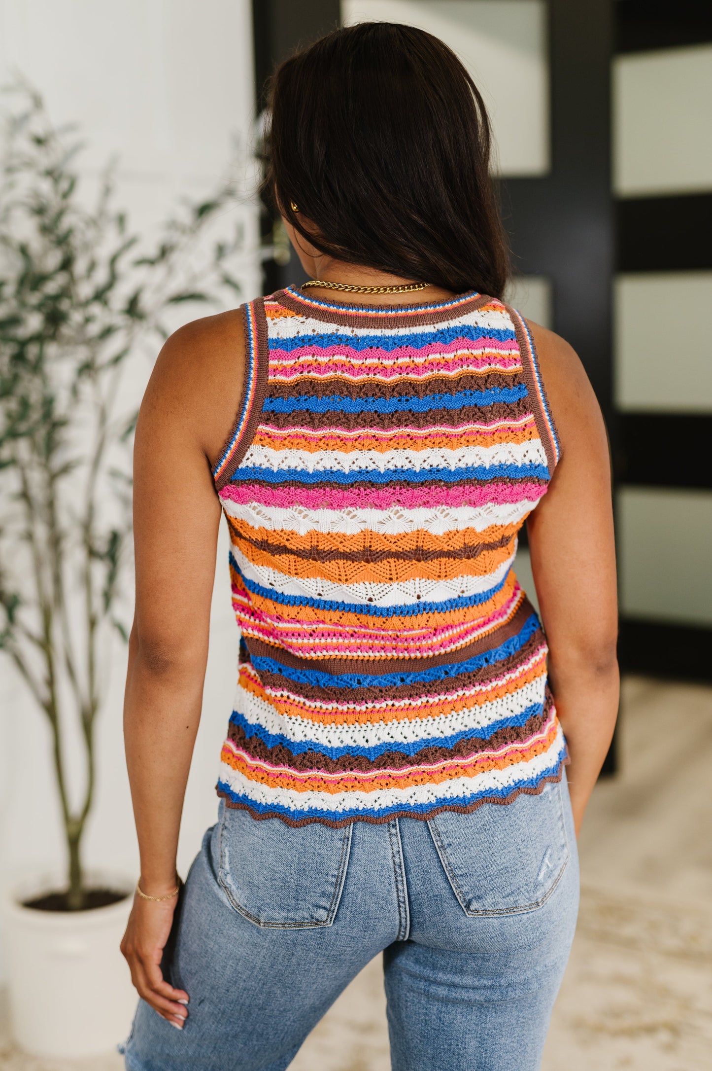 Camiseta de punto a rayas Max Aura Points