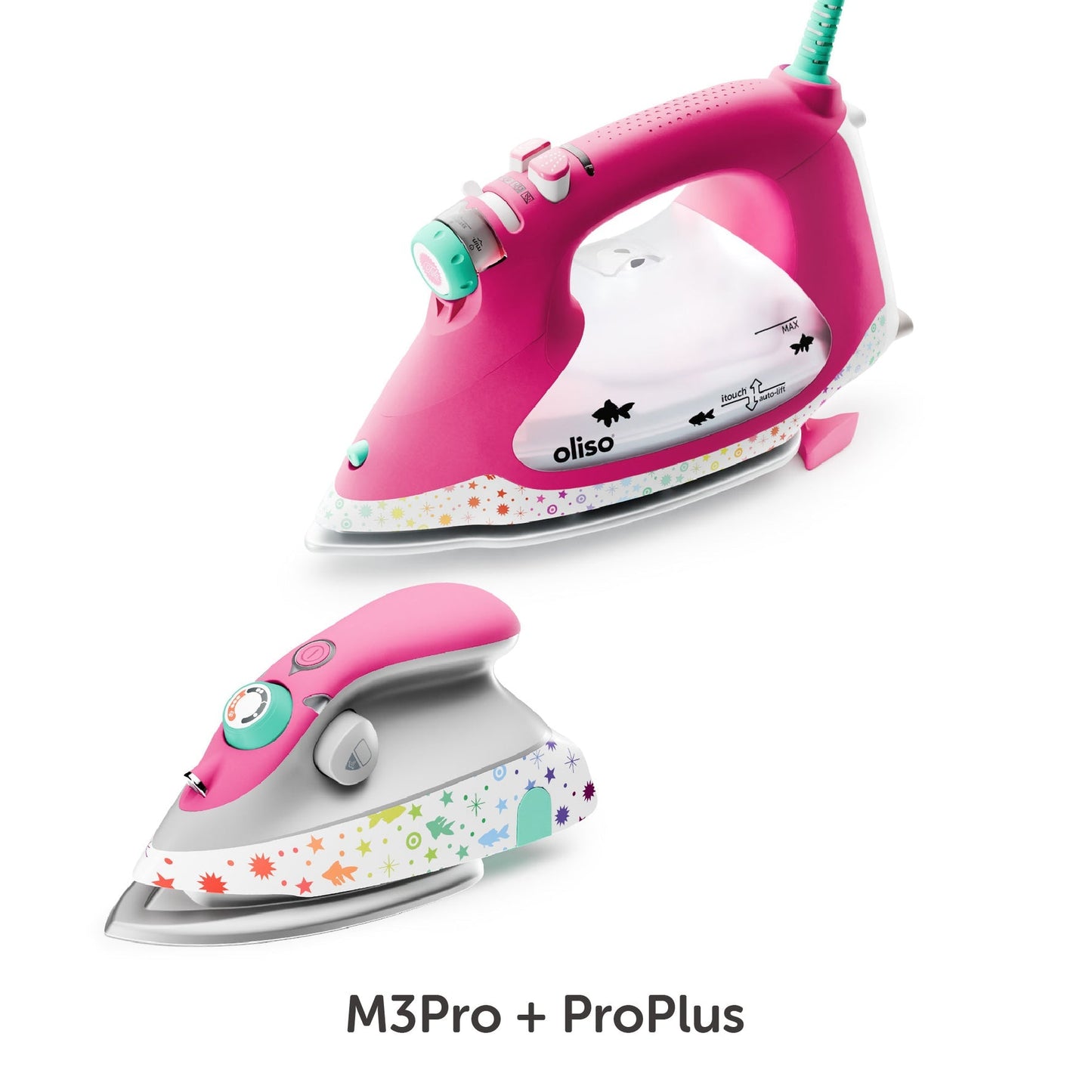 Plancha para proyectos Oliso M3Pro Mini - Rosa Tula