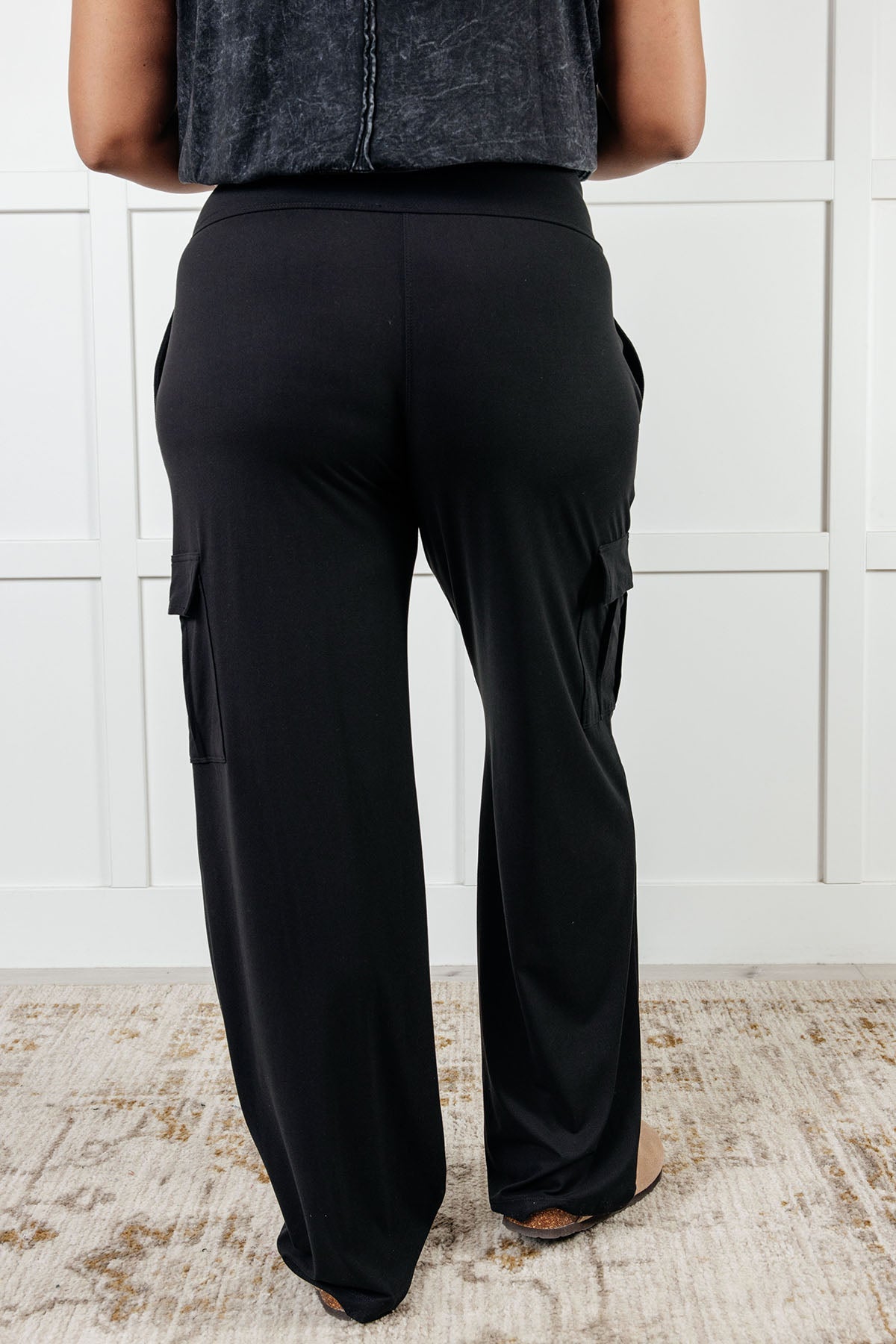 Pantalones cargo Race to Relax en negro