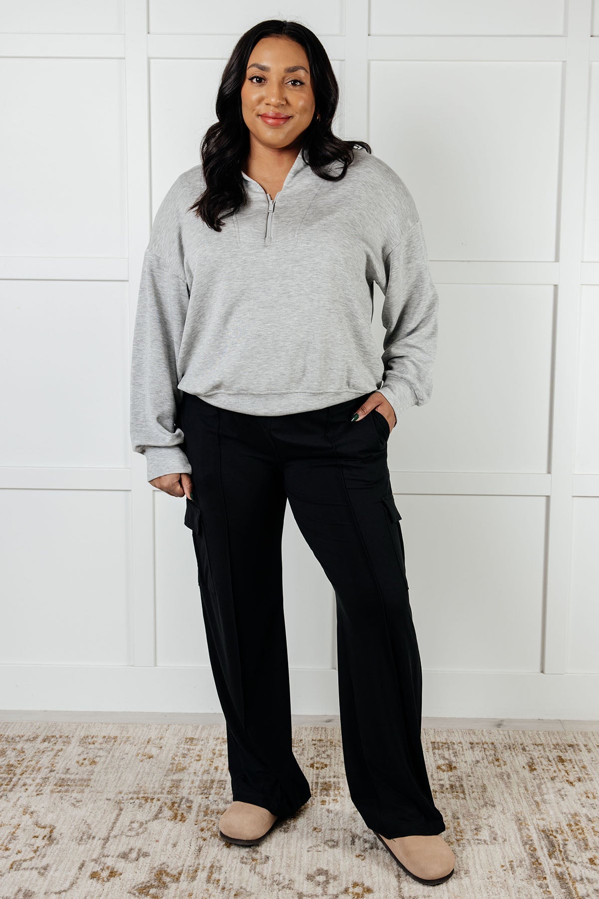 Pantalones cargo Race to Relax en negro