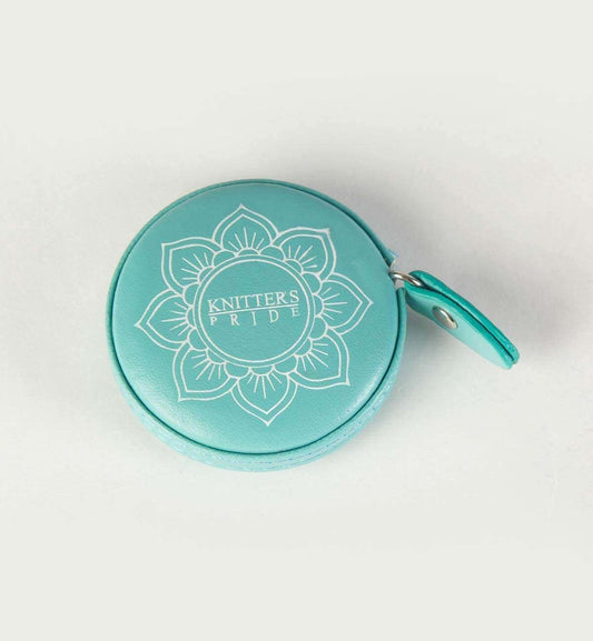 Knitter's Pride Mindful Collection Teal Retractable Tape Measure