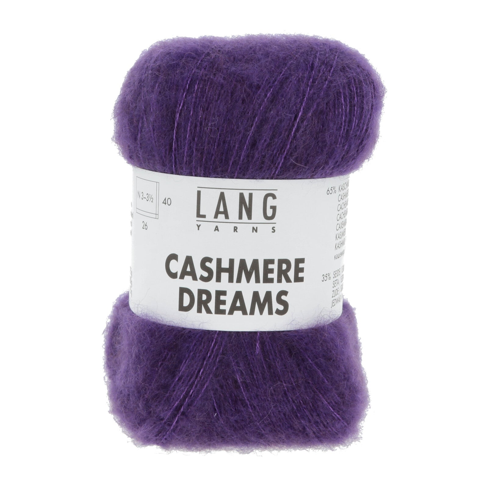 Photo of Lang Yarns Cashmere Dreams in 0047 - Aubergine