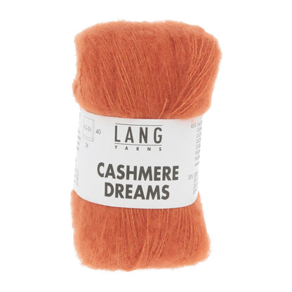 Photo of Lang Yarns Cashmere Dreams in 0059 - Tangerine