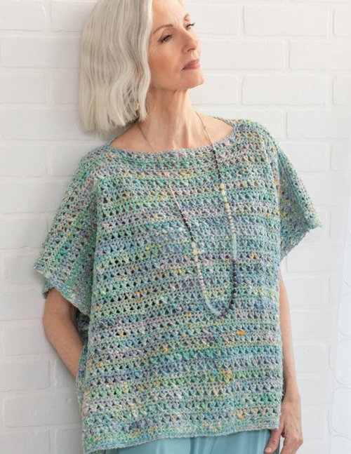 Kit Pacifica Poncho en Noro Kakigori (Crochet)