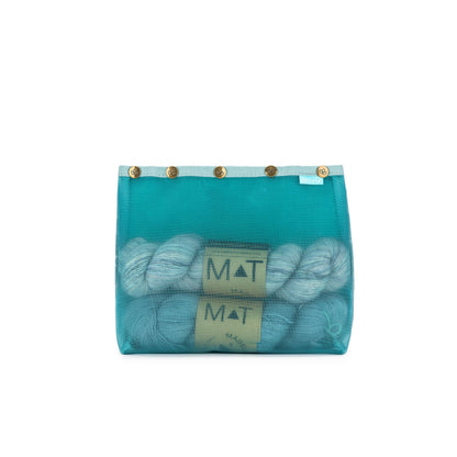 della Q Maker's Mesh Tote - Teal