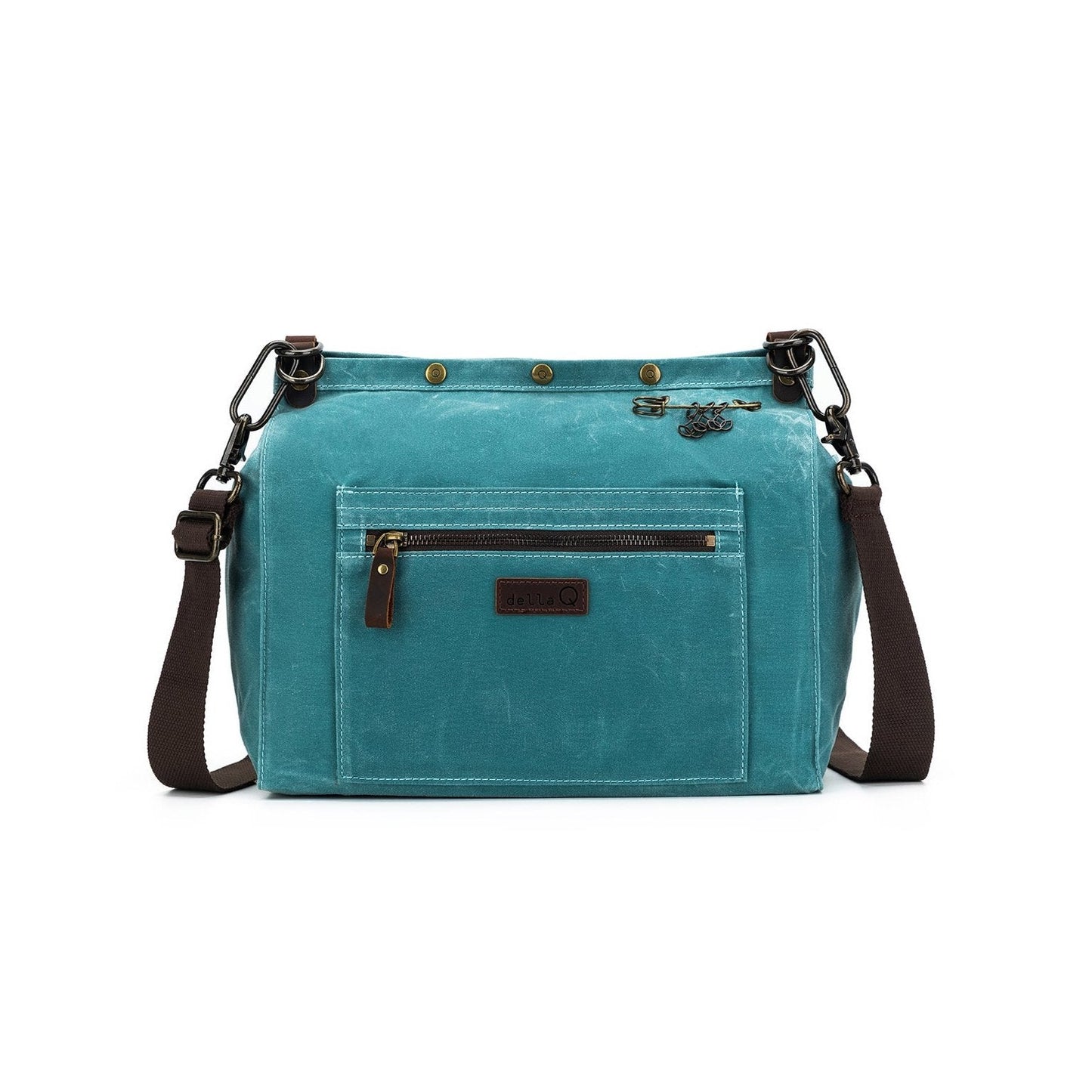 della Q Maker's Canvas Rucksack - Teal