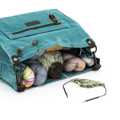 della Q Maker's Canvas Rucksack - Teal