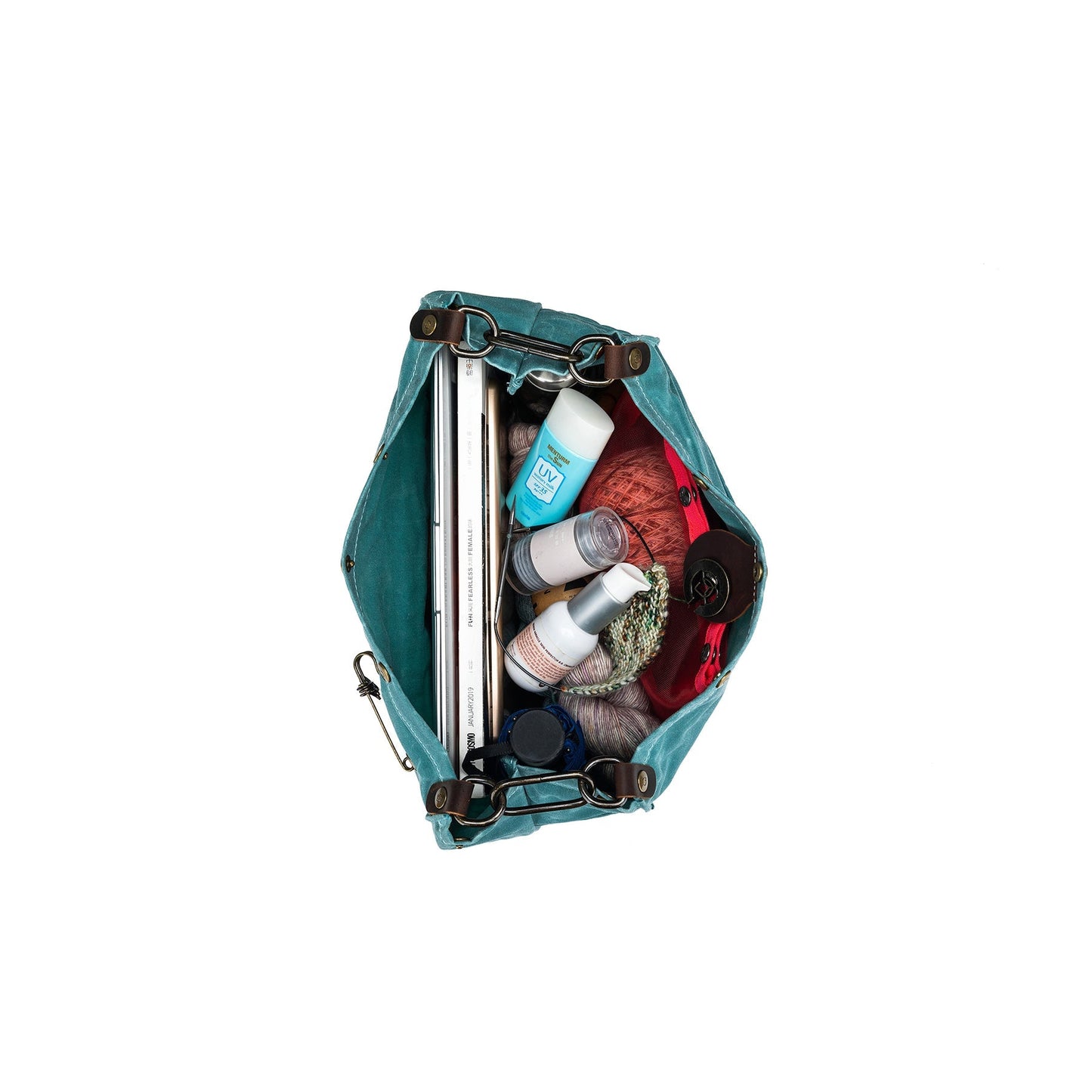 della Q Maker's Canvas Rucksack - Teal