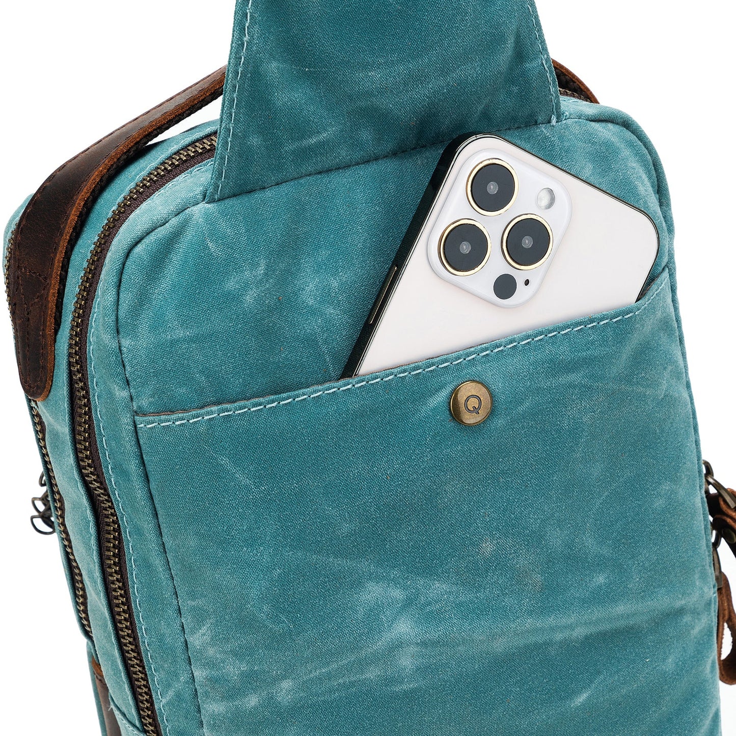 della Q Maker's Canvas Mini Messenger