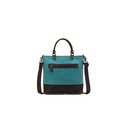 della Q Maker's Canvas Tote - Teal