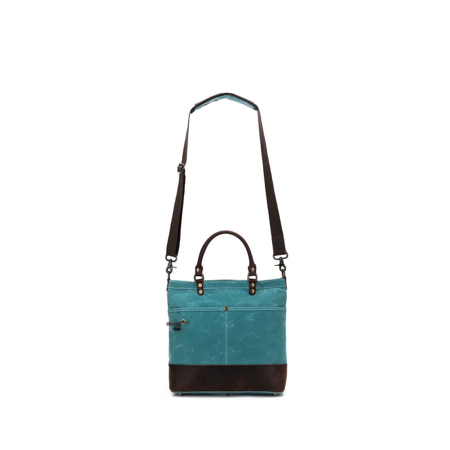 della Q Maker's Canvas Tote - Teal