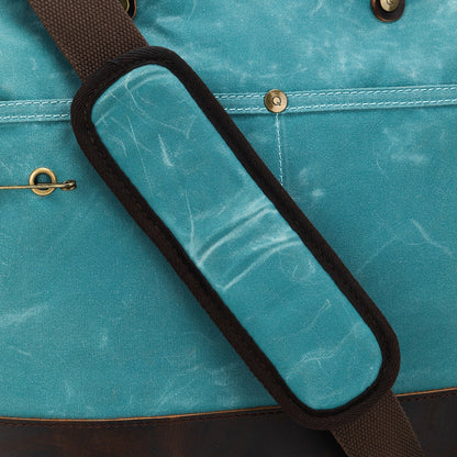 della Q Maker's Canvas Tote - Teal