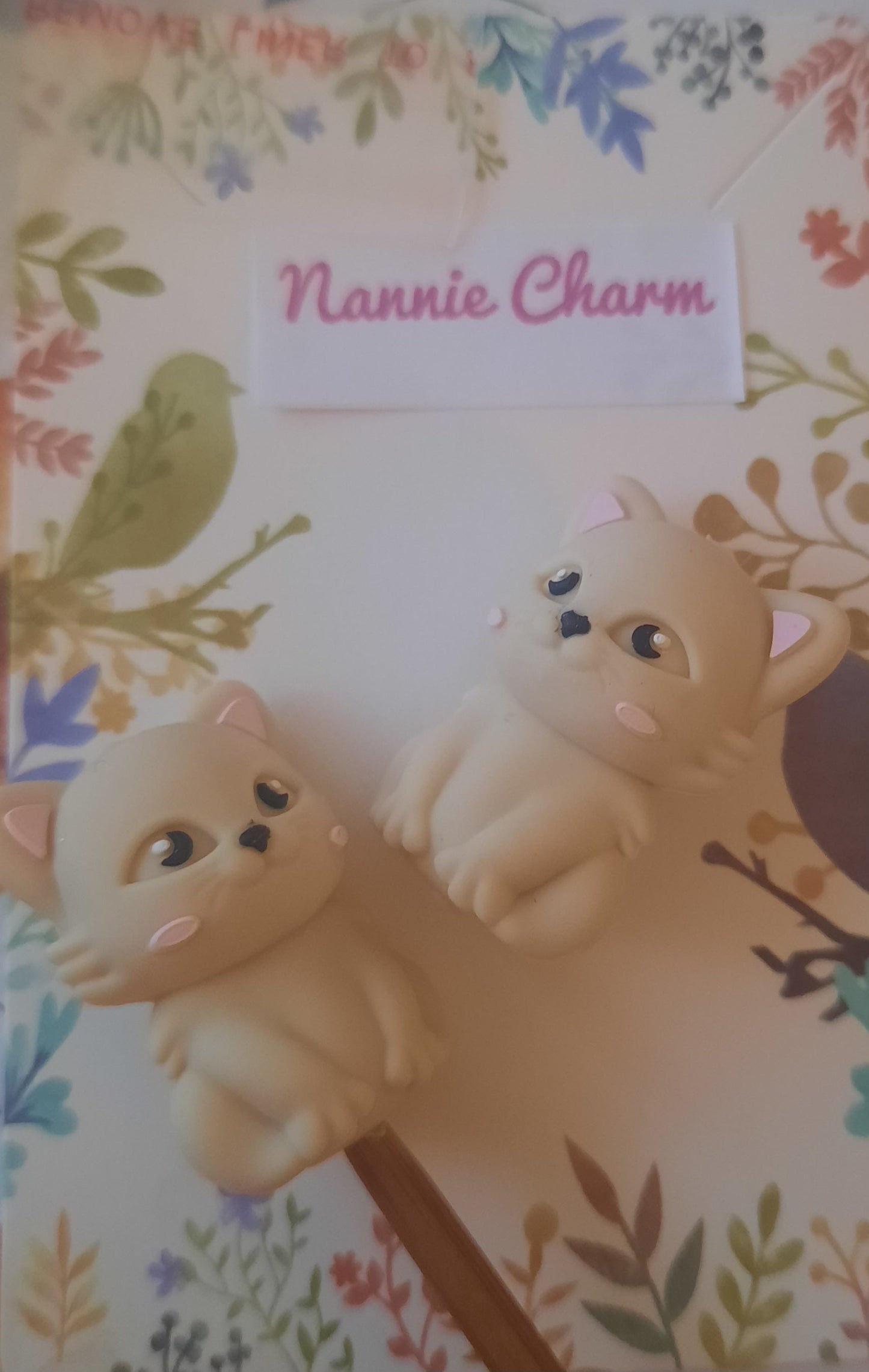 Nannie Charm * Kitty, Kitty * needle tip protectors