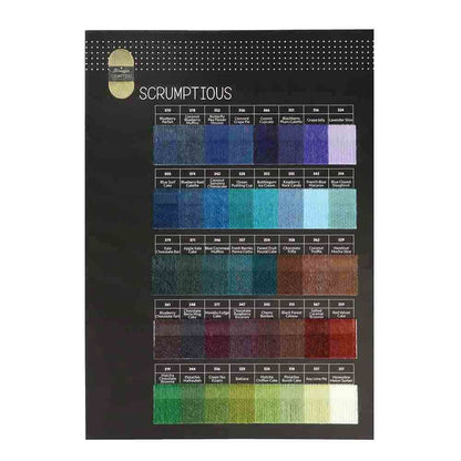 Scheepjes Colour Sample Card - Scrumptious