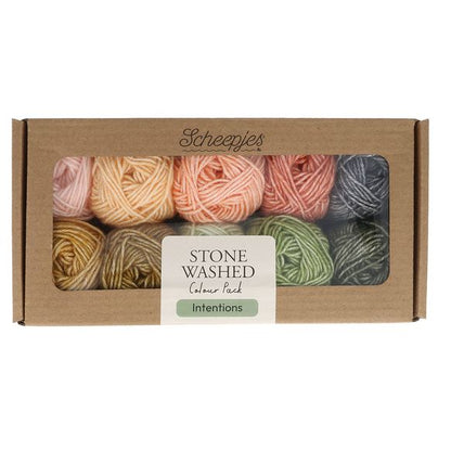 Scheepjes Stone Washed Colour Pack (10 x 25g) - PREORDER