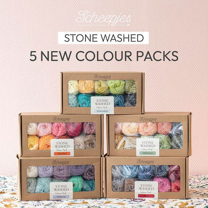 Scheepjes Stone Washed Colour Pack (10 x 25g) - PREORDER