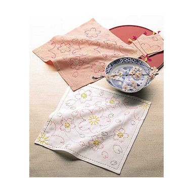 Olympus Sashiko Hana-Fukin Sampler Kit - Forest