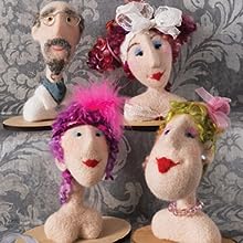 Needle Felting for Beginners: How to Sculpt with Wool, By Roz Dace & Judy Balchin