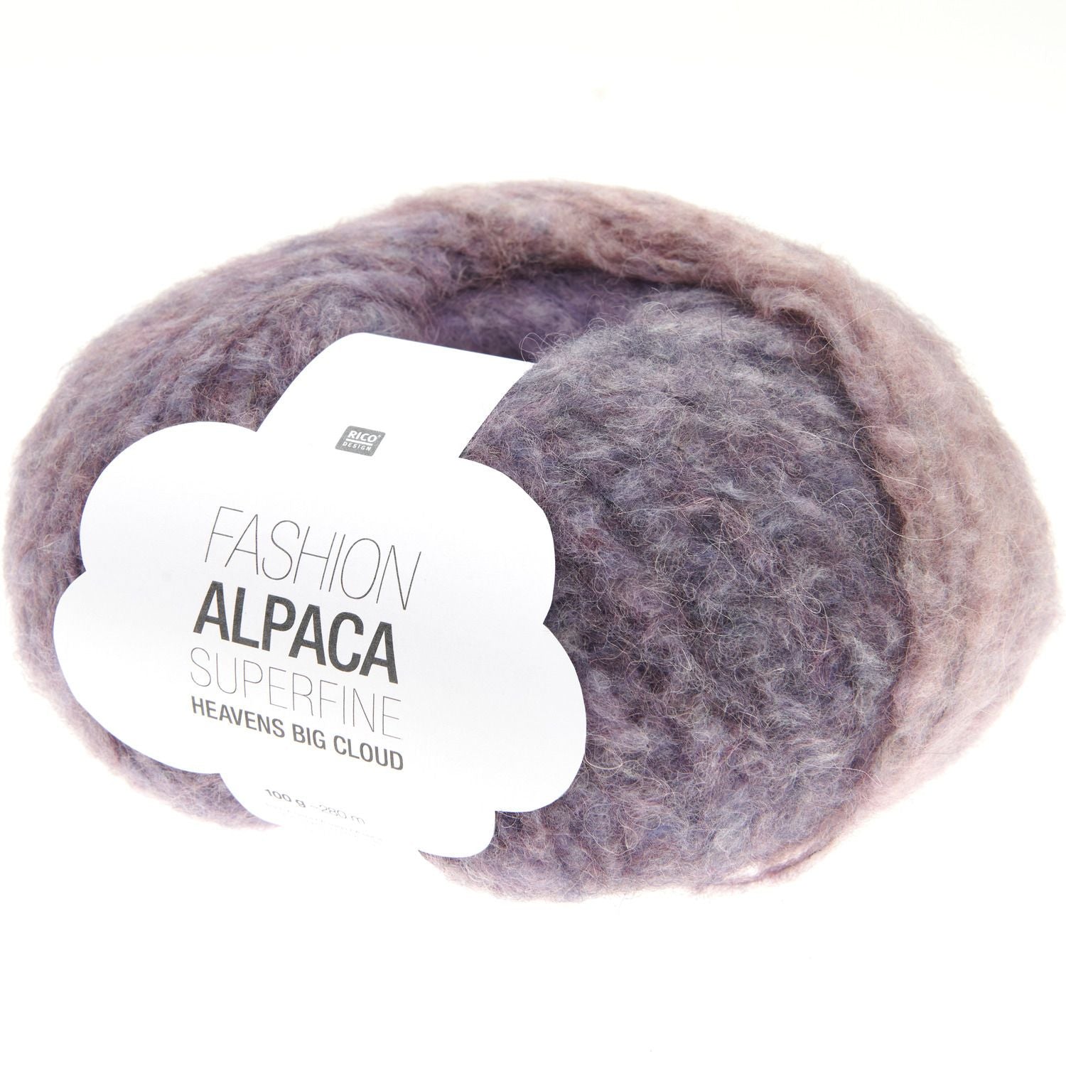 Fashion Alpaca Superfine Heavens Big Cloud in 001 - Rose-Violet