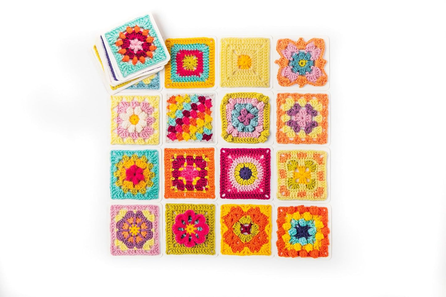 The Granny Square Card Deck: 50 mix and match designs, by Claire Montgomerie