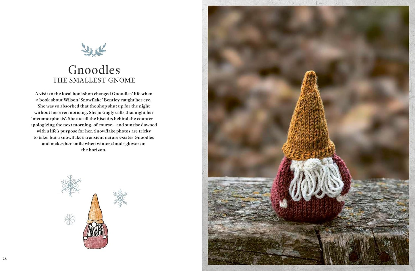 The Gnomes of Grimblewood: Enchanting friends to knit, full of magic and mischief, by Sarah Schira