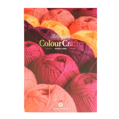 Tarjeta de muestra de color Scheepjes - Color Crafter