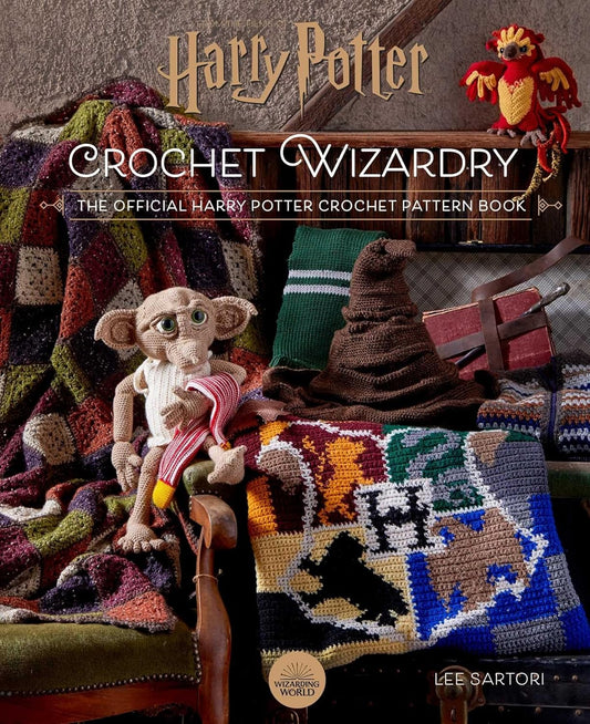 Harry Potter: Crochet Wizardry: The Official Harry Potter Crochet Pattern Book, by Lee Sartori