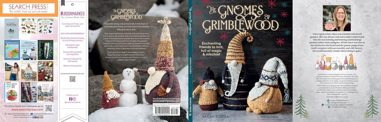 The Gnomes of Grimblewood: Enchanting friends to knit, full of magic and mischief, by Sarah Schira