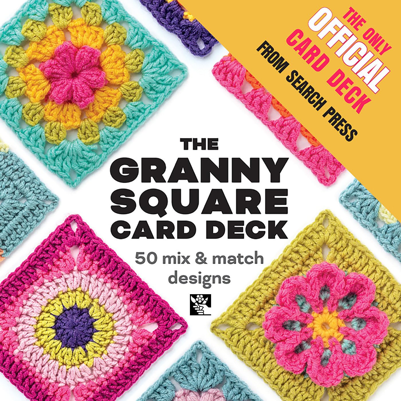 The Granny Square Card Deck: 50 mix and match designs, by Claire Montgomerie