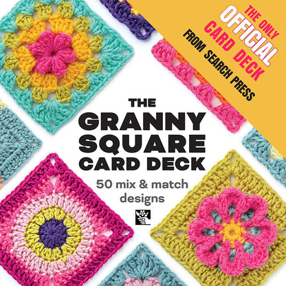 The Granny Square Card Deck: 50 mix and match designs, by Claire Montgomerie