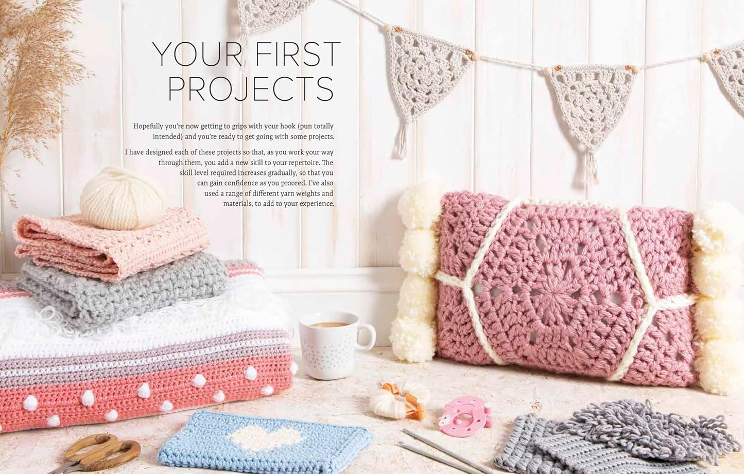 You Can Crochet with Bella Coco: A clear & simple course for the beginner, by Sarah-Jayne Fragola