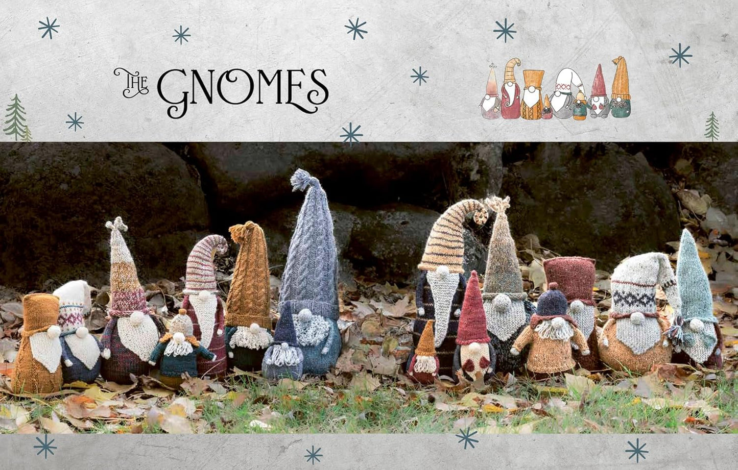 The Gnomes of Grimblewood: Enchanting friends to knit, full of magic and mischief, by Sarah Schira