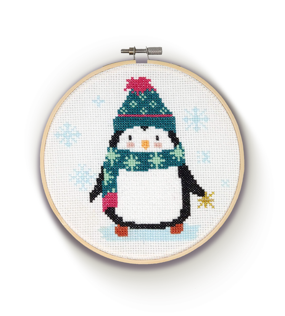 Penguin Cross Stitch Kit