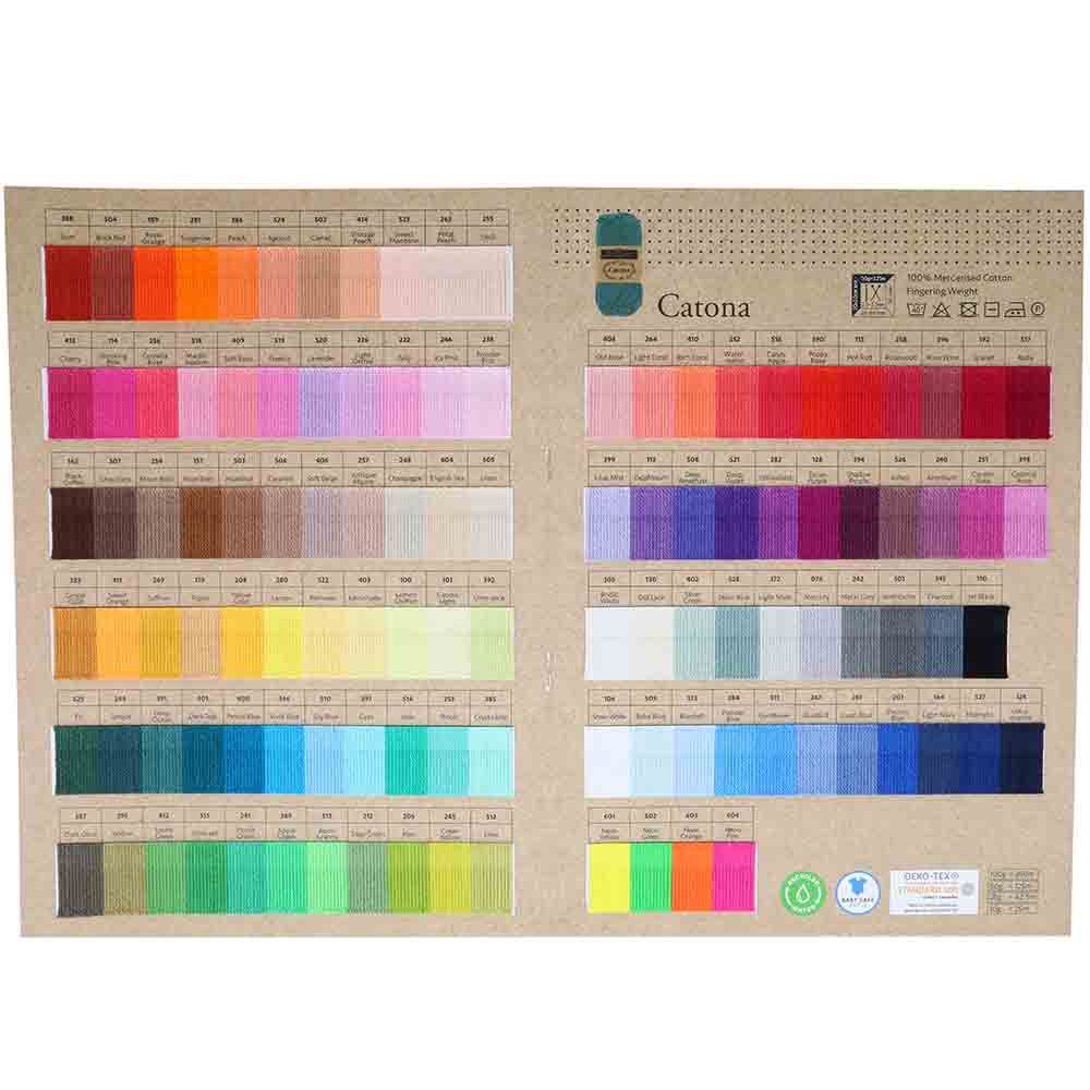 Scheepjes Colour Sample Card - Catona