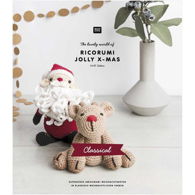 Jolly X-Mas Classical (inglés) - Libro de patrones Ricorumi DK