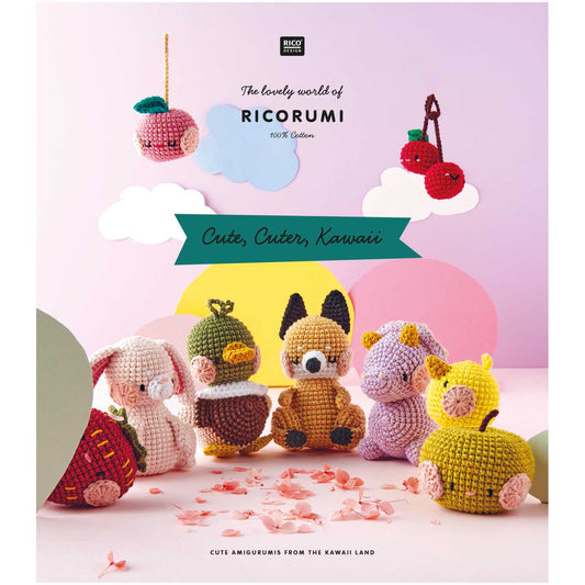 Cute, Cuter, Kawaii (English) - Ricorumi DK Pattern Book