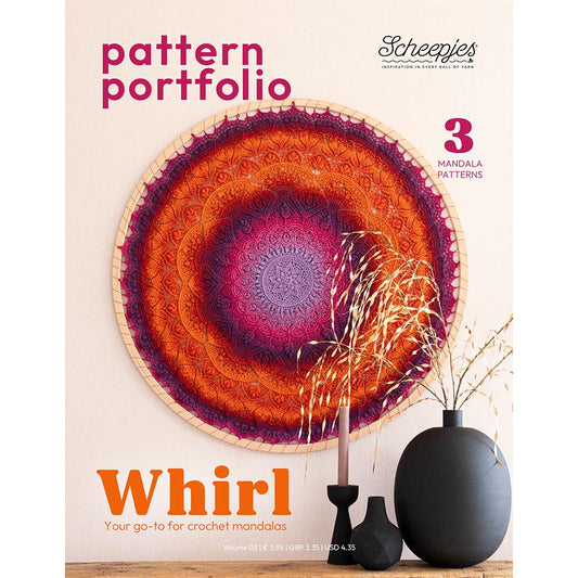 Scheepjes Pattern Portfolio: Whirl - 3 Mandalas