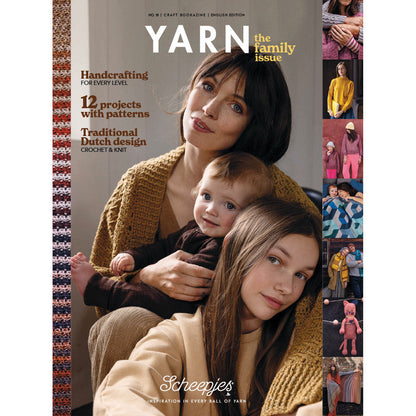 Revista Scheepjes Yarn Bookazine n.° 18: La edición familiar (en inglés)