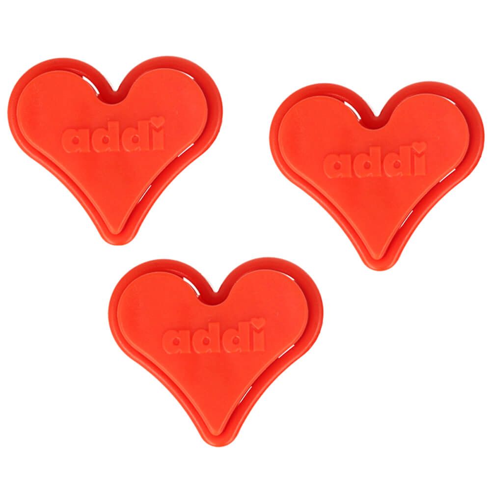 addi ToGo Heart Needle & Stitch Holders