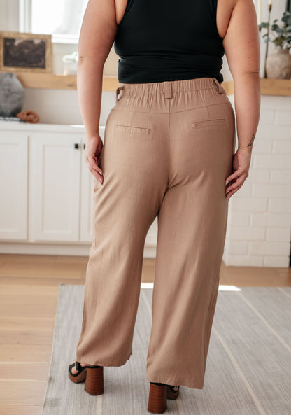 Pantalones anchos para reuniones de negocios