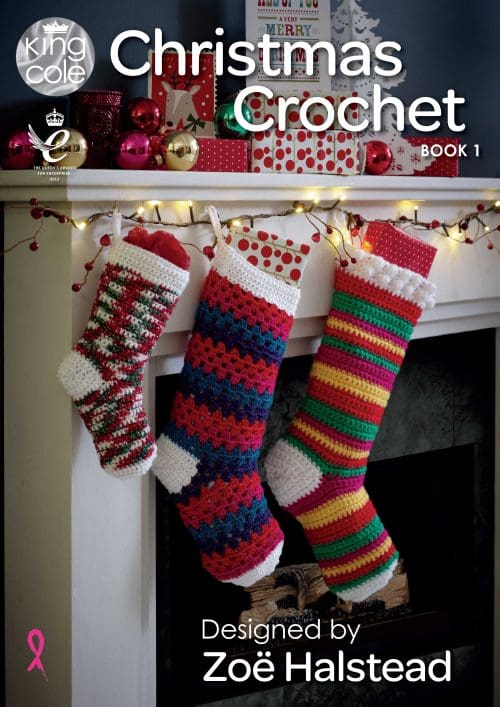 Libro de crochet navideño King Cole 1