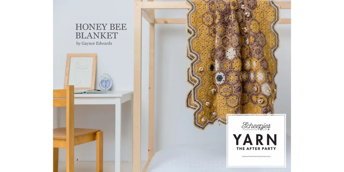 YARN The After Party No. 08 - Honey Bee Blanket