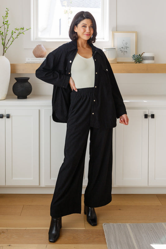 Pantalones de pierna ancha, llueva o truene