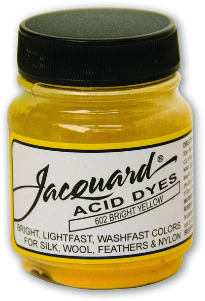 Tinte ácido Jacquard - 602 Amarillo brillante - 0.5oz